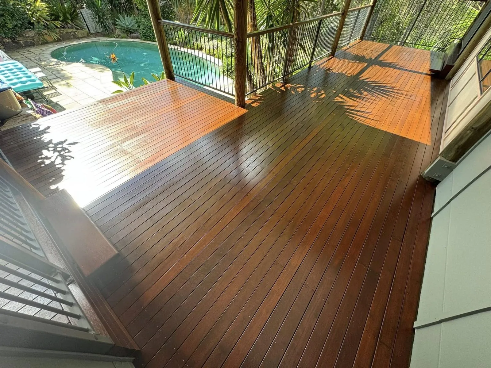 After: Neglected deck restoration